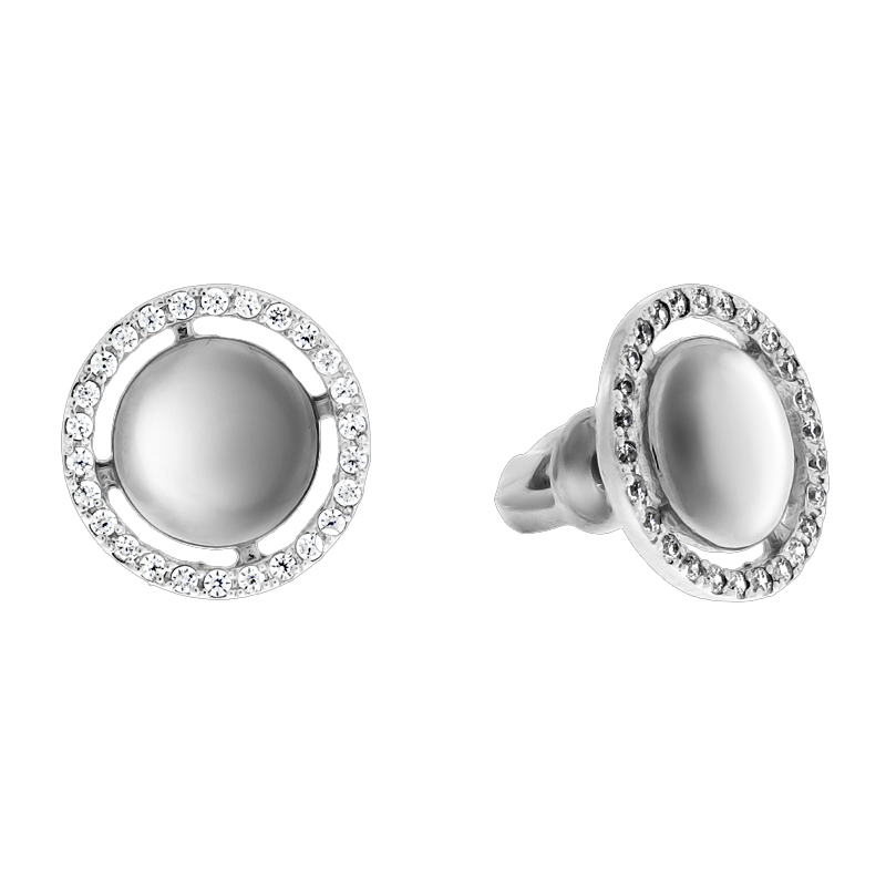 

Серьги-пусеты Diamant с1679с