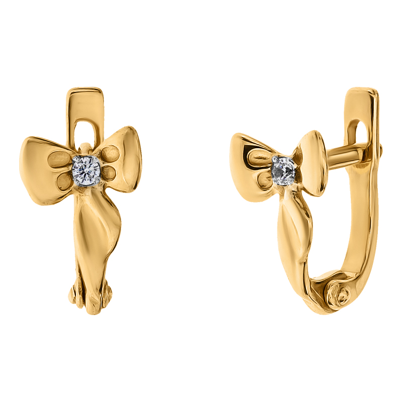 

Серьги детские Diamant с2095