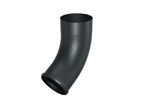 

Колено трубы Flamingo 150/100 графит