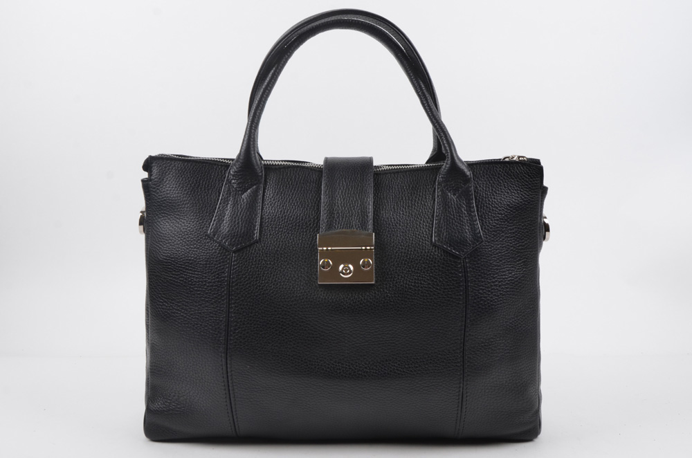 

Женская кожаная сумка GIORNO черная 2025904