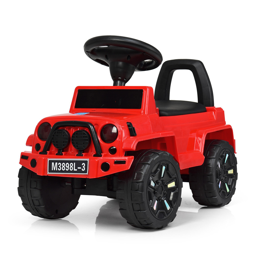 

Каталка-толокар M 3898L-3 красный BAMBI