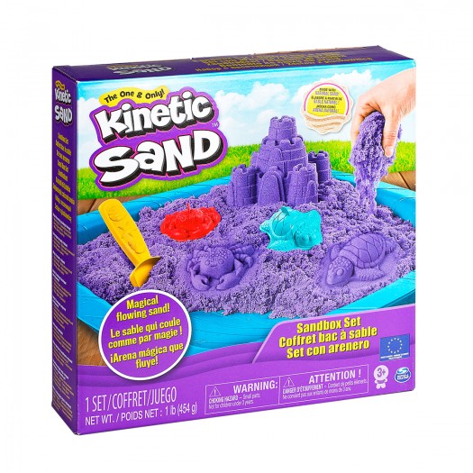 

Набор песка для творчества Kinetic Sand Замок Из Песка 840 г Фиолетовый (71402P)