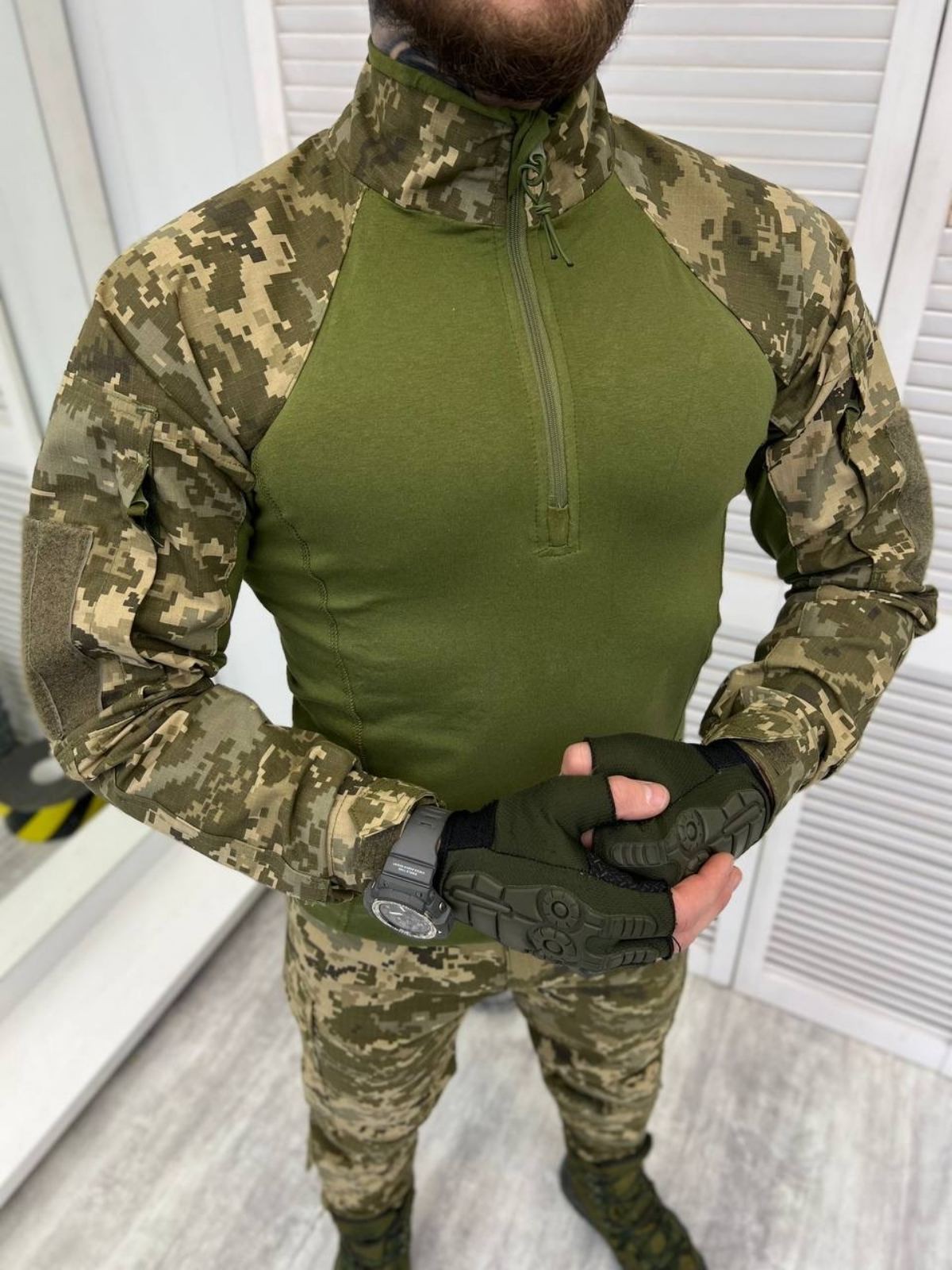 Тактическая рубашка Tactical Performance UBACS Elite Пиксель M – низкие ...