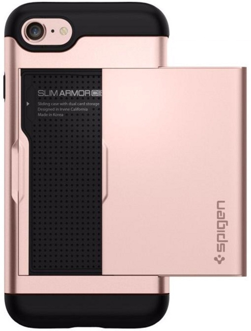 

Панель Spigen Slim Armor CS для Apple iPhone SE/8/7 Rose Gold