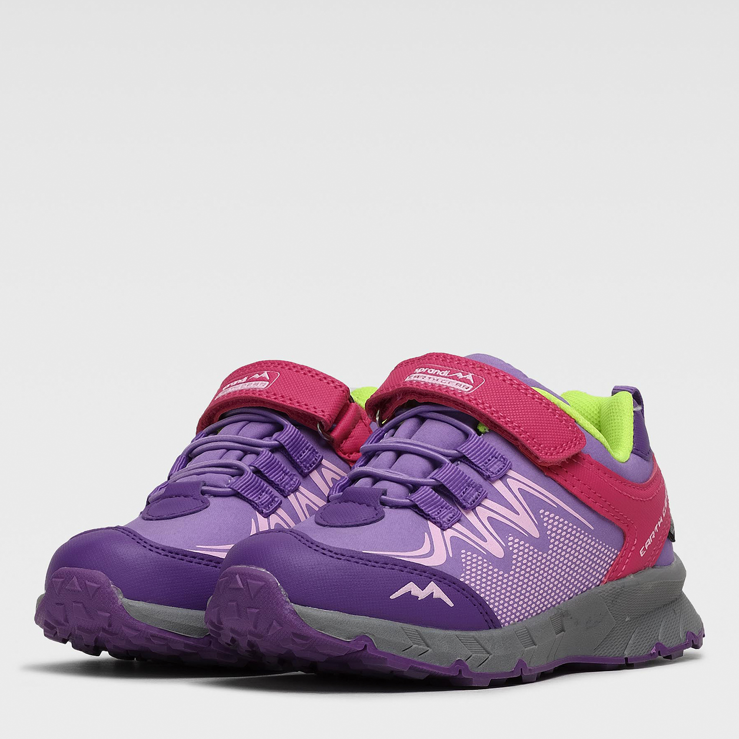 Акція на Дитячі кросівки для дівчинки Sprandi Earth Gear CP86-22753(IV)DZ 34 Фіолетові від Rozetka