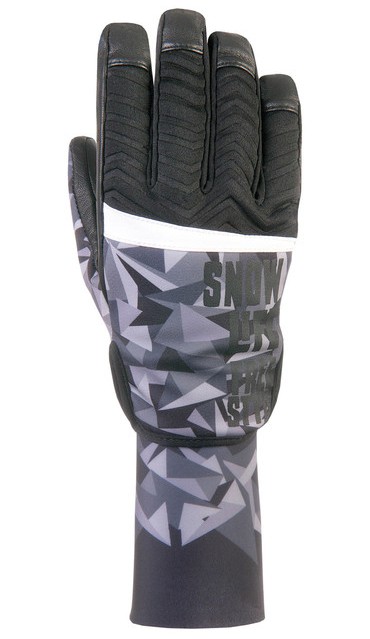 

Перчатки мужские Snowlife Shorty черные 17-124920 M