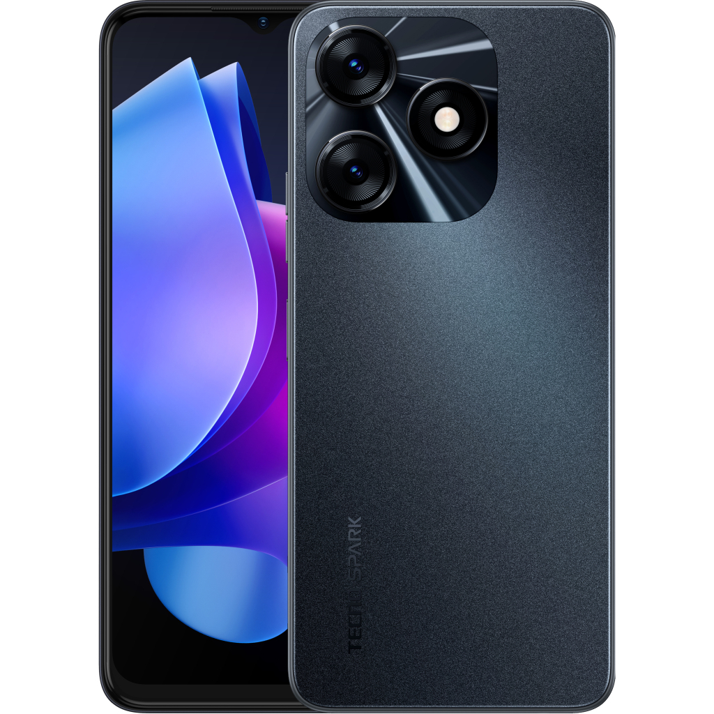 Мобильный телефон Tecno KI5q (Spark 10 8/128Gb) Meta Black ...