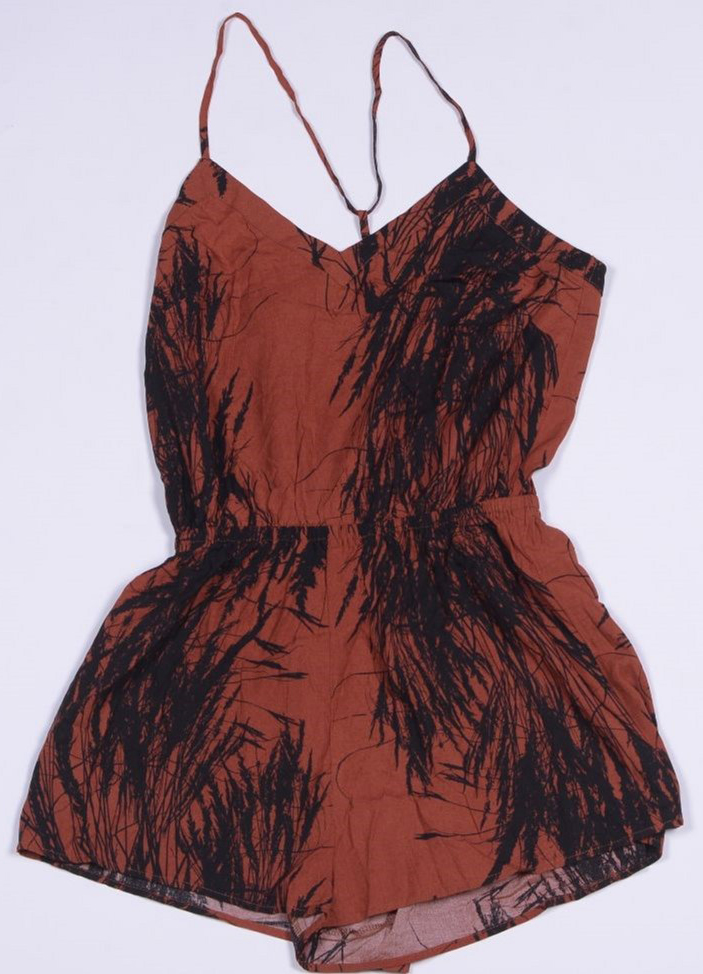 

Комбинезон H&M 06485408 XS Терракотовый с черным