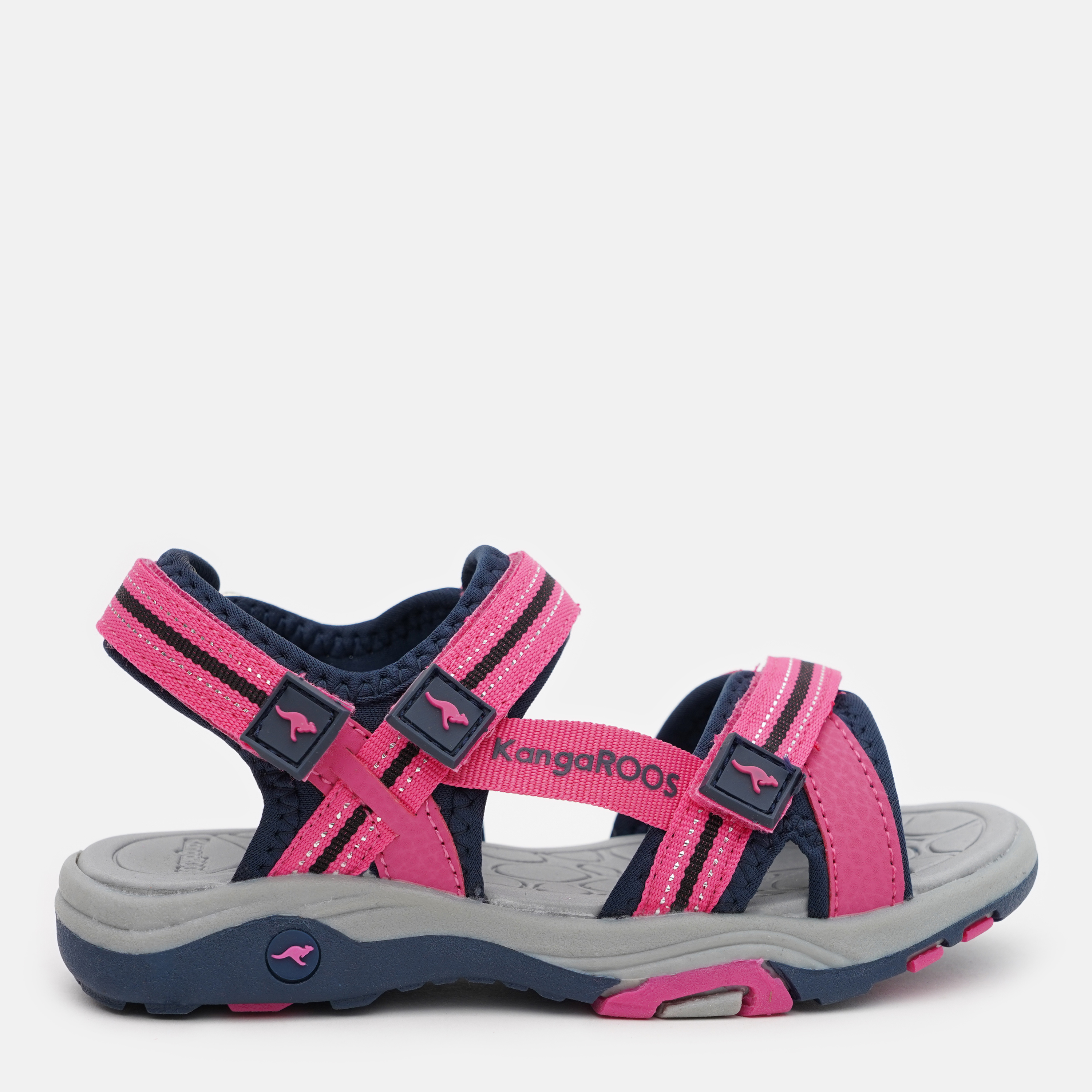 Акція на Дитячі сандалі для дівчинки Kangaroos K-Leni 18335-000-6130 28 Рожевий/Темно-синій (Морський) від Rozetka