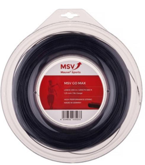 

Теннисные струны MSV GO-MAX bk 200m (GM200bk)
