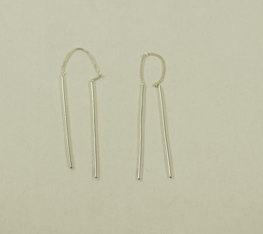 

Сережки протяжки Maxi Silver 8922