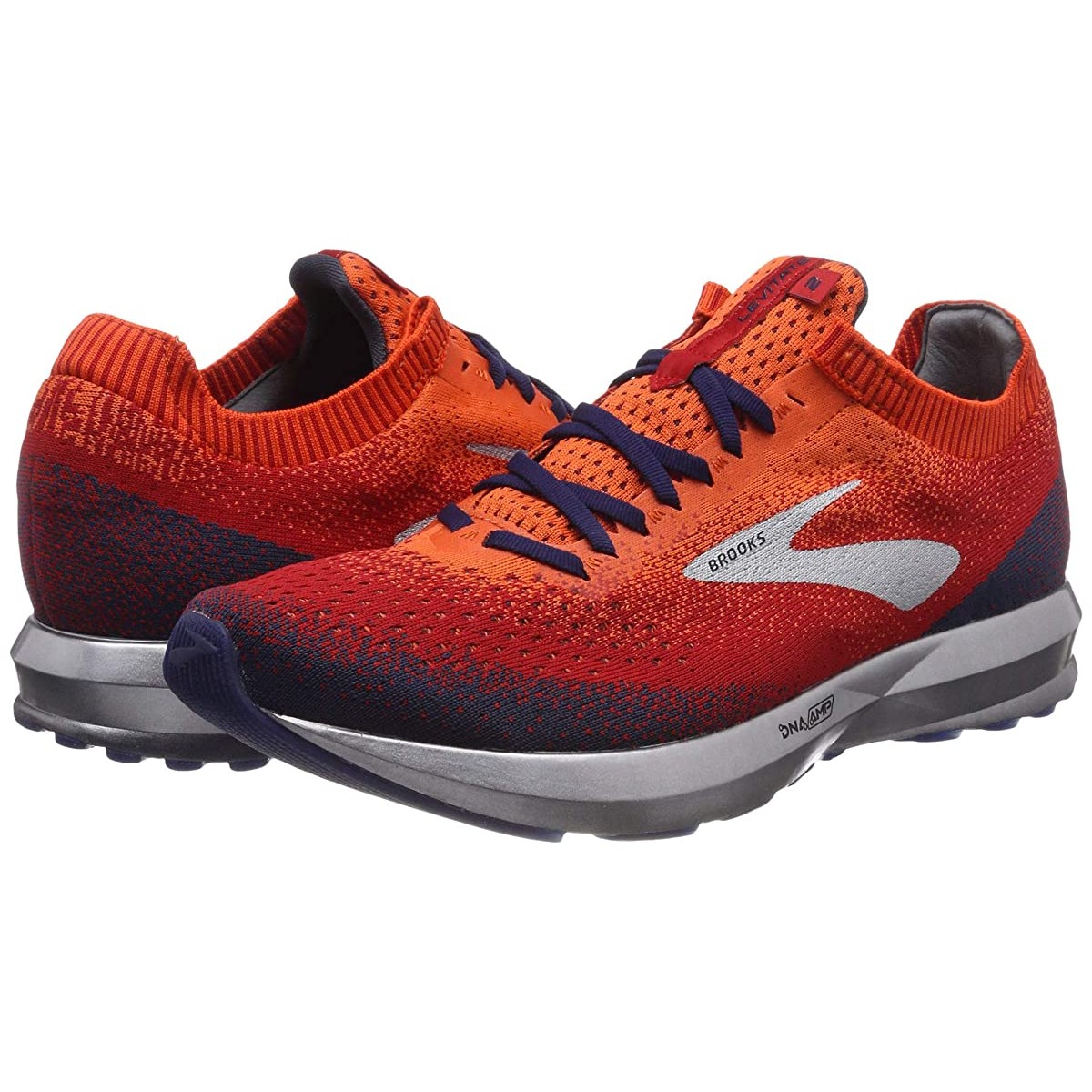 

Кроссовки Brooks Levitate 2 Orange/Red/Navy, 42.5 (270 мм)