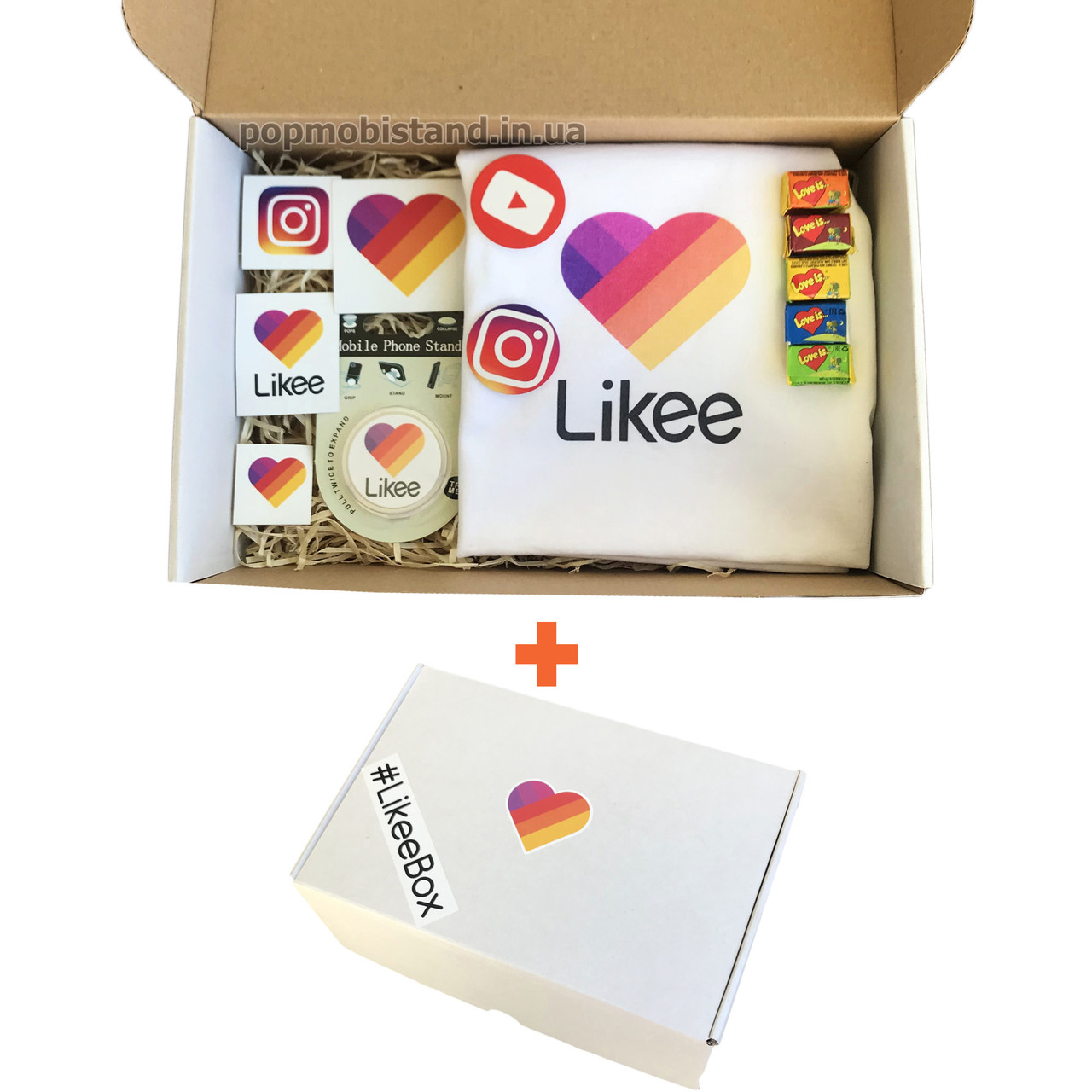 

Подарочный набор Likee Box (Лайки Бокс) White в фирменной коробке Лайк
