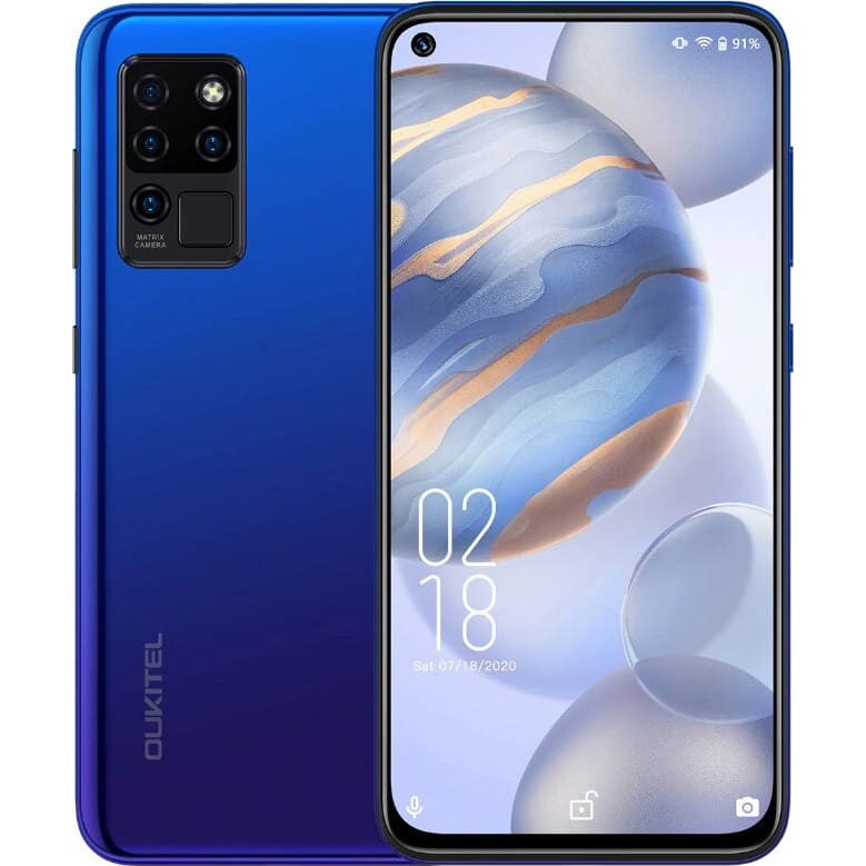 

Мобильный телефон Oukitel C21 4/64Gb Blue