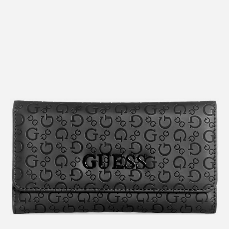 Акція на Гаманець Guess 960873606 Чорний від Rozetka