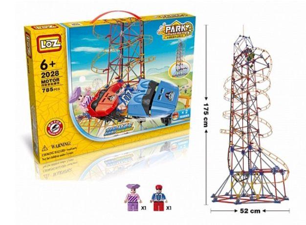 

Электромеханический конструктор LoZ AMUSEMENT PARK ROLLER COASTER 785 ДЕТАЛЕЙ