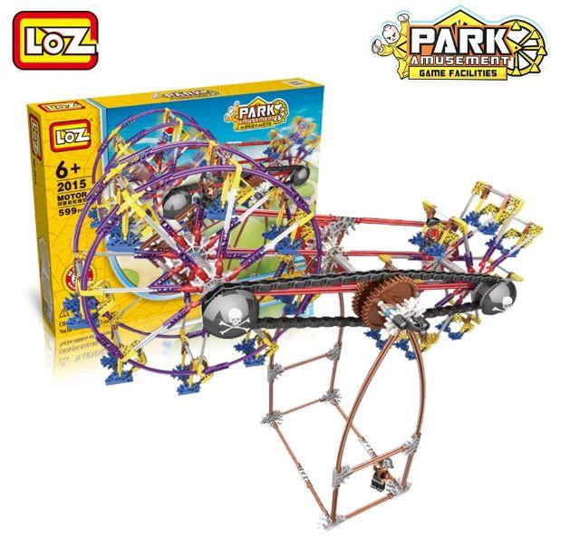 

Электромеханический конструктор LoZ AMUSEMENT PARK ROTARY WHELL 599 ДЕТАЛЕЙ