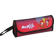 

Пенал Kite "Pop Pixie", 1 отделение, мягкий, красный с черным, РР15-653К