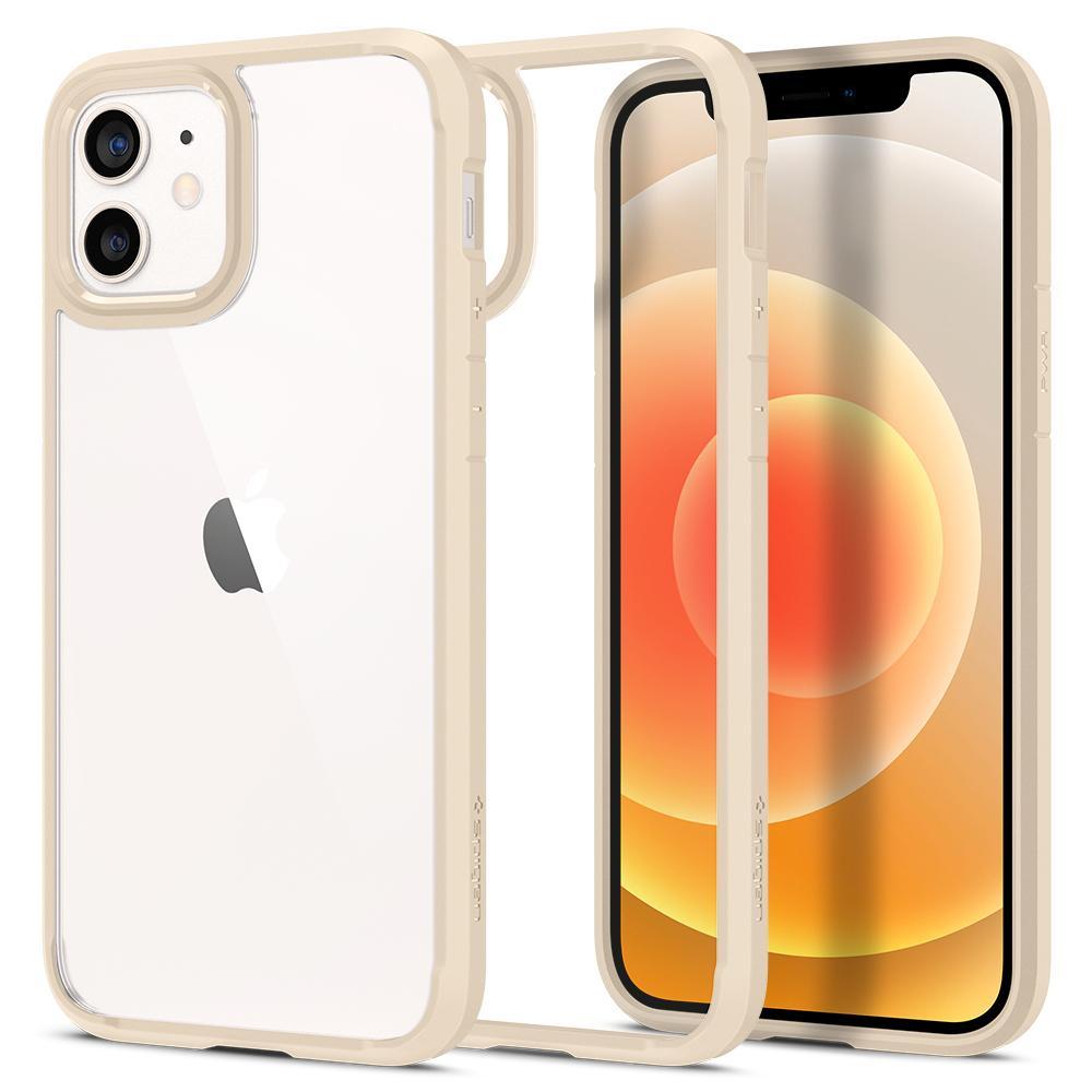 

Чехол Spigen Ultra Hybrid для iPhone 12 /12 Pro Sand Beige