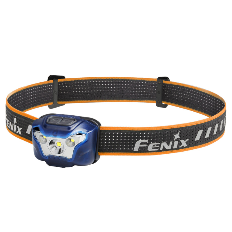 

Фонарь налобный Fenix HL18R (Cree XP-G3, 400 люмен, 7 режимов, 3xААА, USB), голубой, комплект