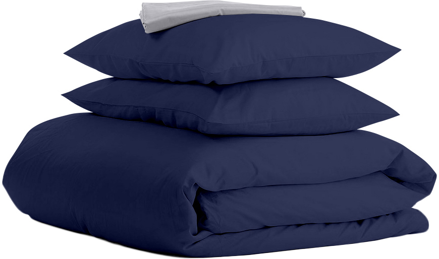 

Комплект постельного белья Cosas Ranfors Blue Grey 200х220
