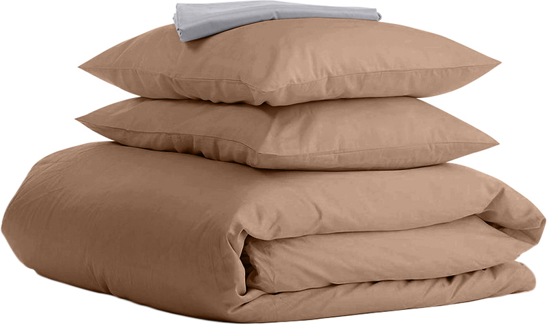 

Комплект постельного белья Cosas Ranfors Brown Grey 200х220