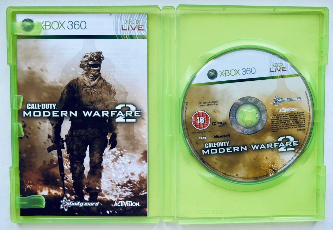 Call of Duty MW2 Modern Warfare 2 - Xbox 360 Mídia Física Original Usado -  Escorrega o Preço