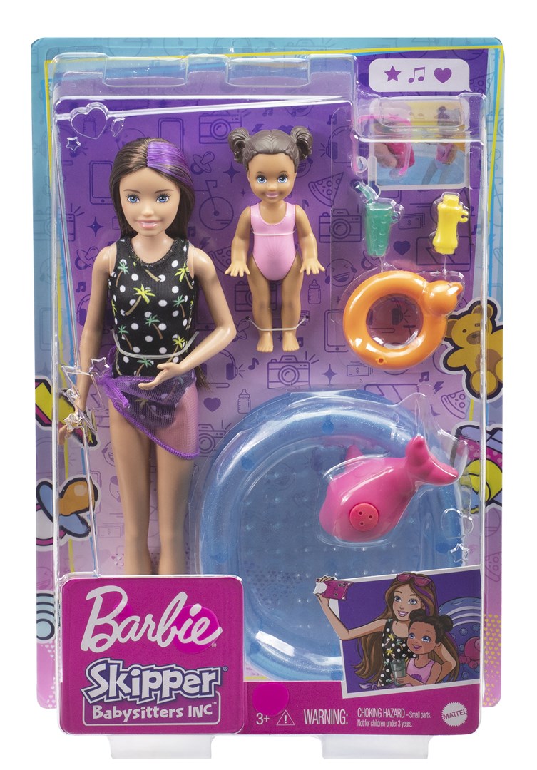 Игровой набор с куклами Barbie Няня Барби Бассейн GRP39 (887961909609) –  фото, отзывы, характеристики в интернет-магазине ROZETKA | Купить в  Украине: Киеве, Харькове, Днепре, Одессе, Запорожье, Львове