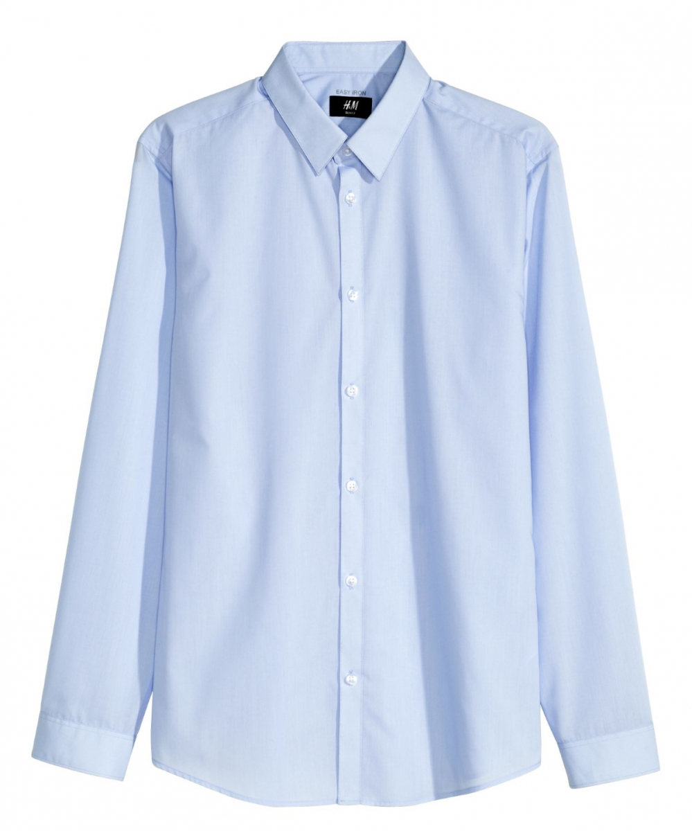 

Рубашка H&M 0340266005 S Голубой 61796