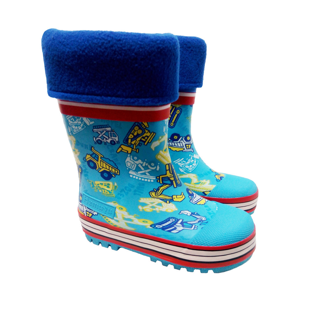 

Сапоги резиновые BBT арт.M1192-2 28р 18 см Голубые