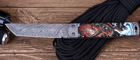 

Японский Кинжал Самурая Танто Jgf50 Красный