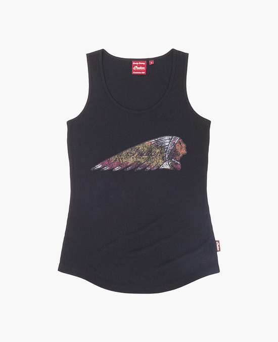 

Майка Indian Ladies Headdress Tank L Черный