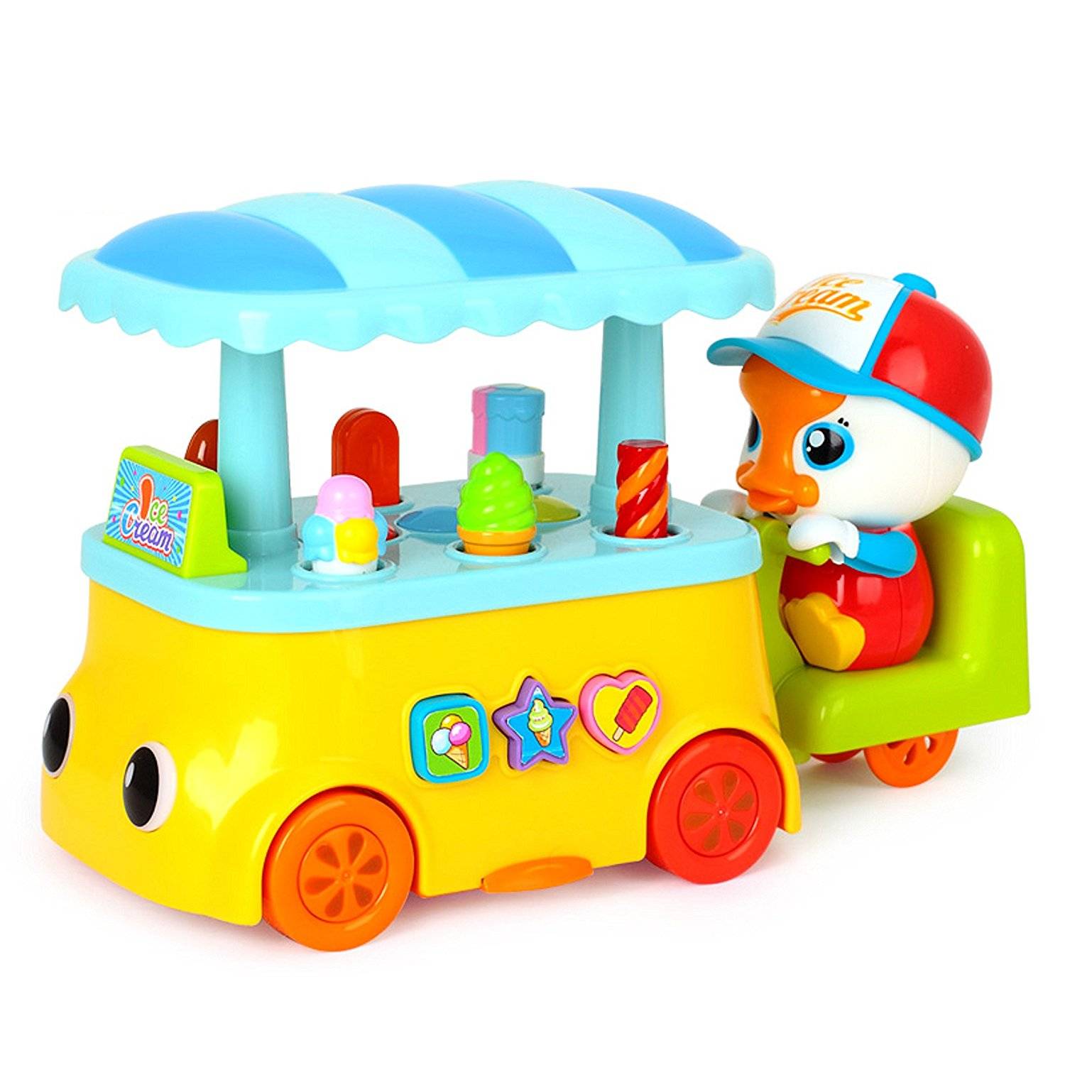 

Игрушка ролевая Hola toys Тележка с мороженным 6101