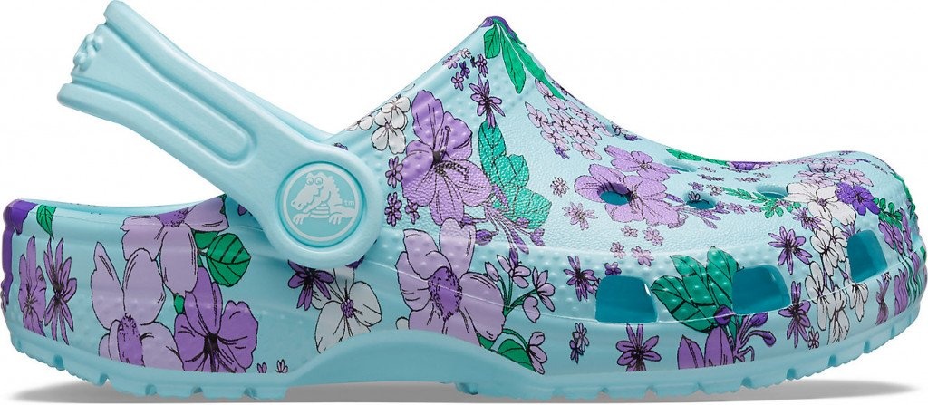 

Кроксы Crocs Classic Floral Clog 206146-4O9-C10 27-28 Синие (191448452060)