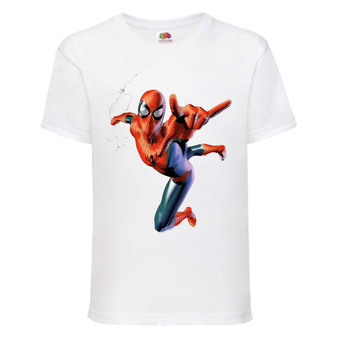 

Футболка детская Марвел (Marvel & DC) белая (spider-white) 116 см