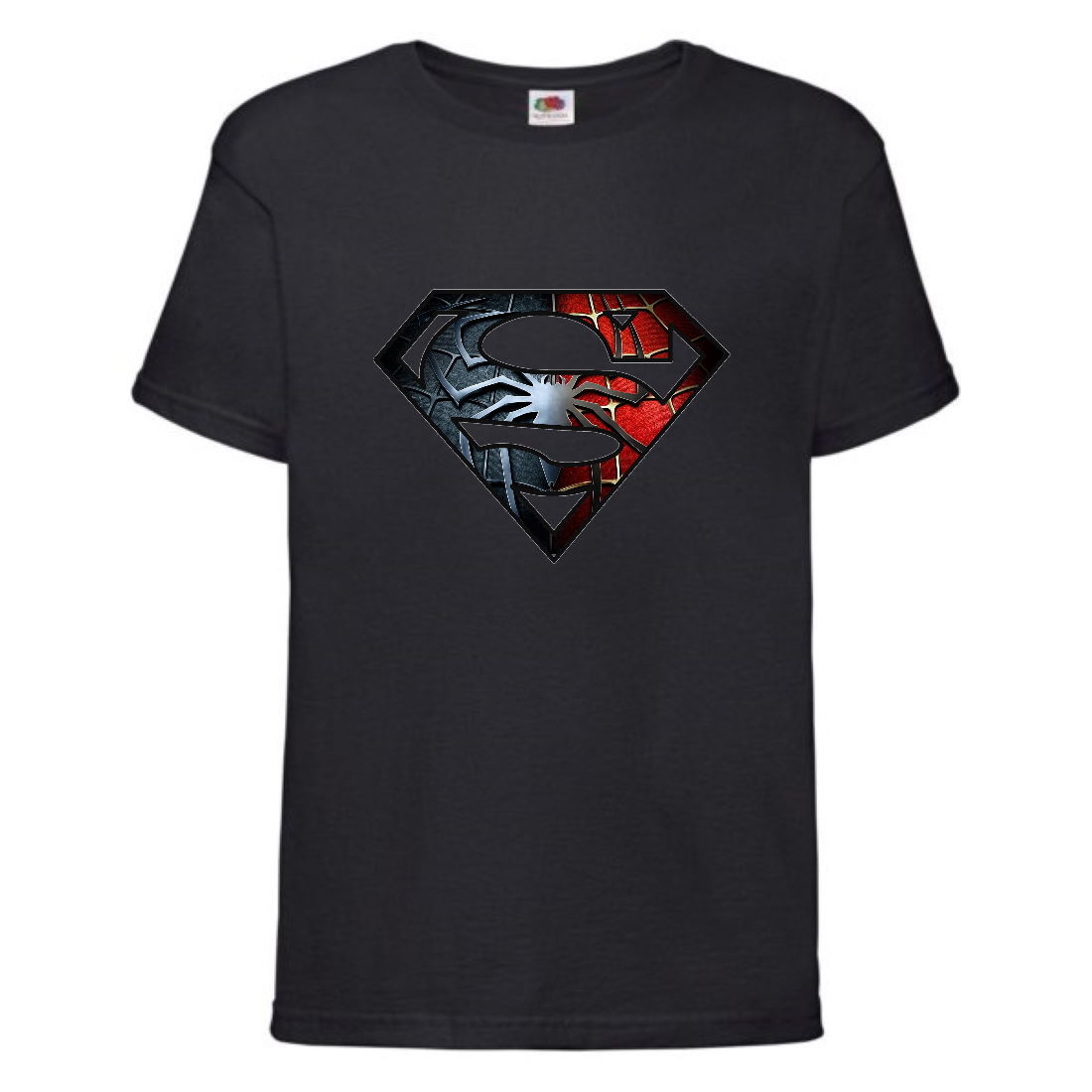 

Футболка детская Марвел (Marvel & DC) черная (superspider-001-black) 164 см
