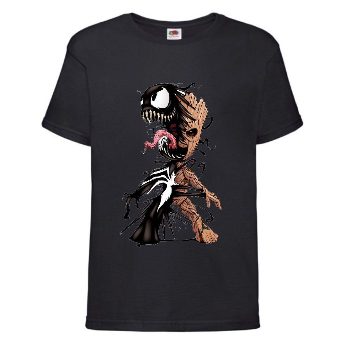 

Футболка детская Марвел (Marvel & DC) черная (venom&grut-black) 164 см