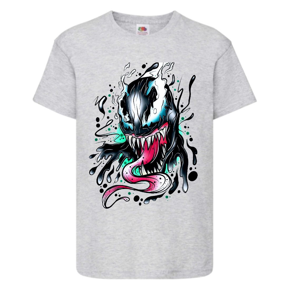 

Футболка детская Марвел (Marvel & DC) серая (venom-004-gray) 164 см