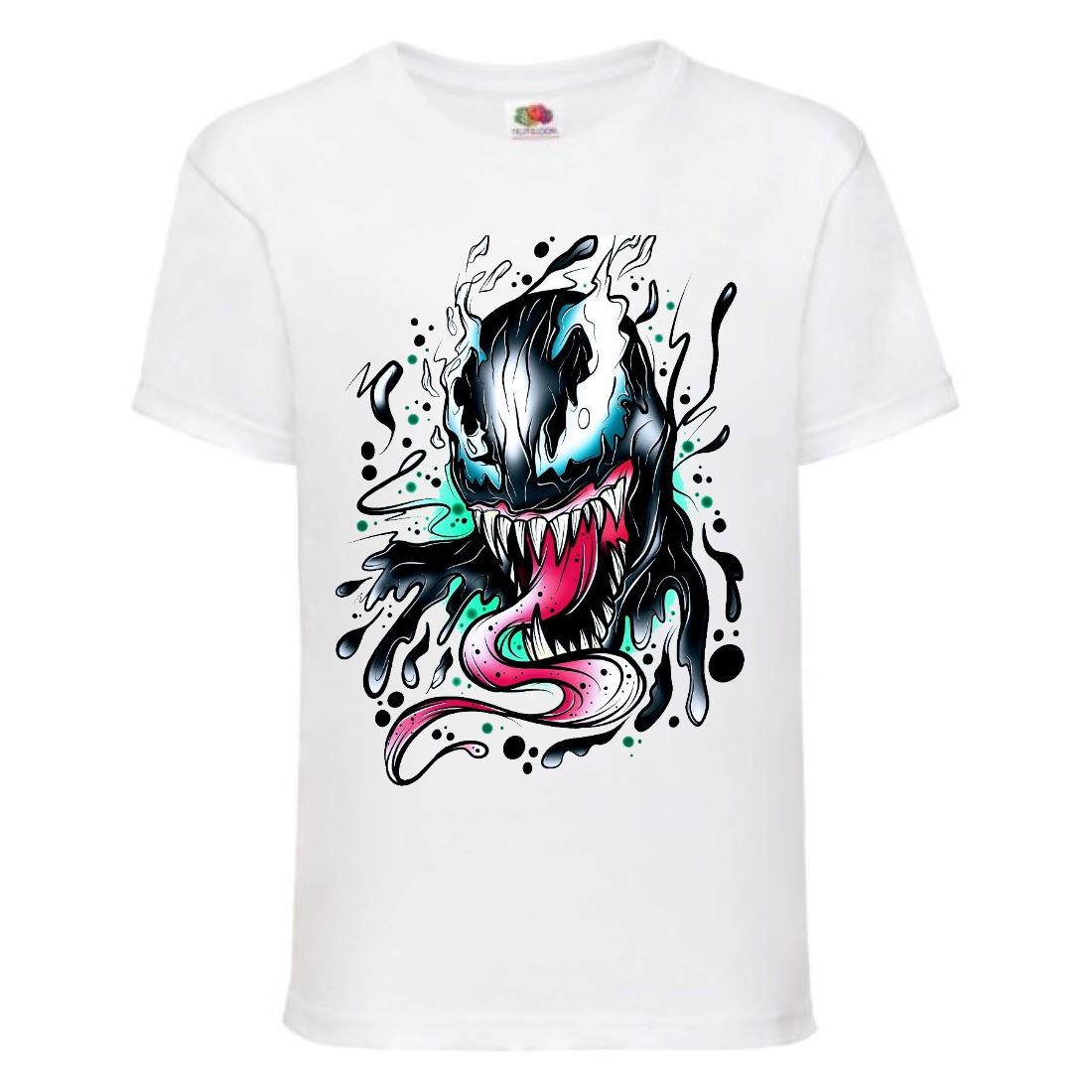 

Футболка детская Марвел (Marvel & DC) белая (venom-004-white) 128 см