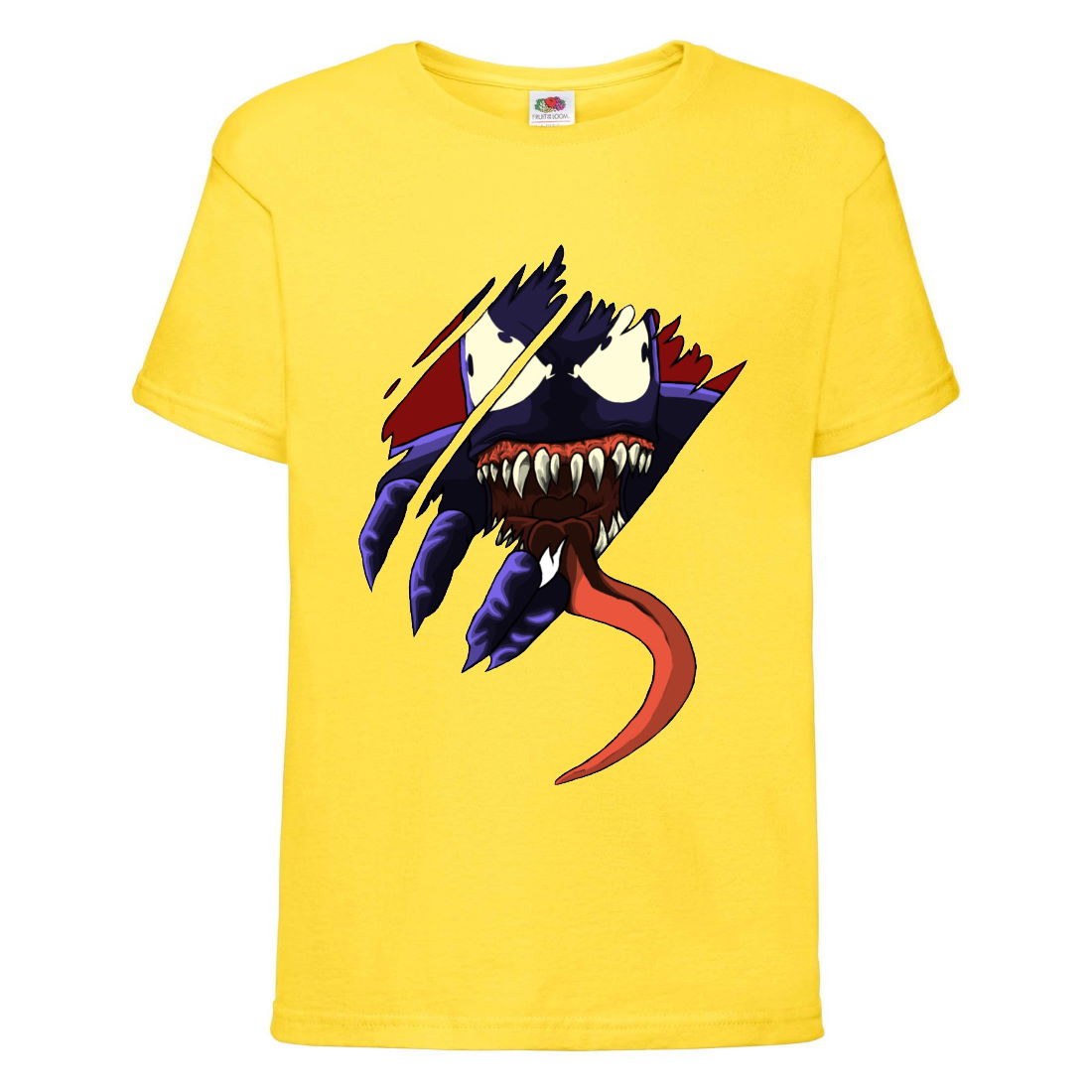 

Футболка детская Марвел (Marvel & DC) желтая (venom-003-yellow) 140 см