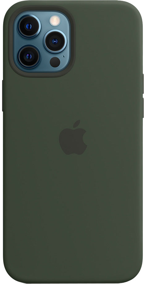 

Панель Apple MagSafe Silicone Case для Apple iPhone 12 Pro Max Cypress Green (MHLC3ZE/A)