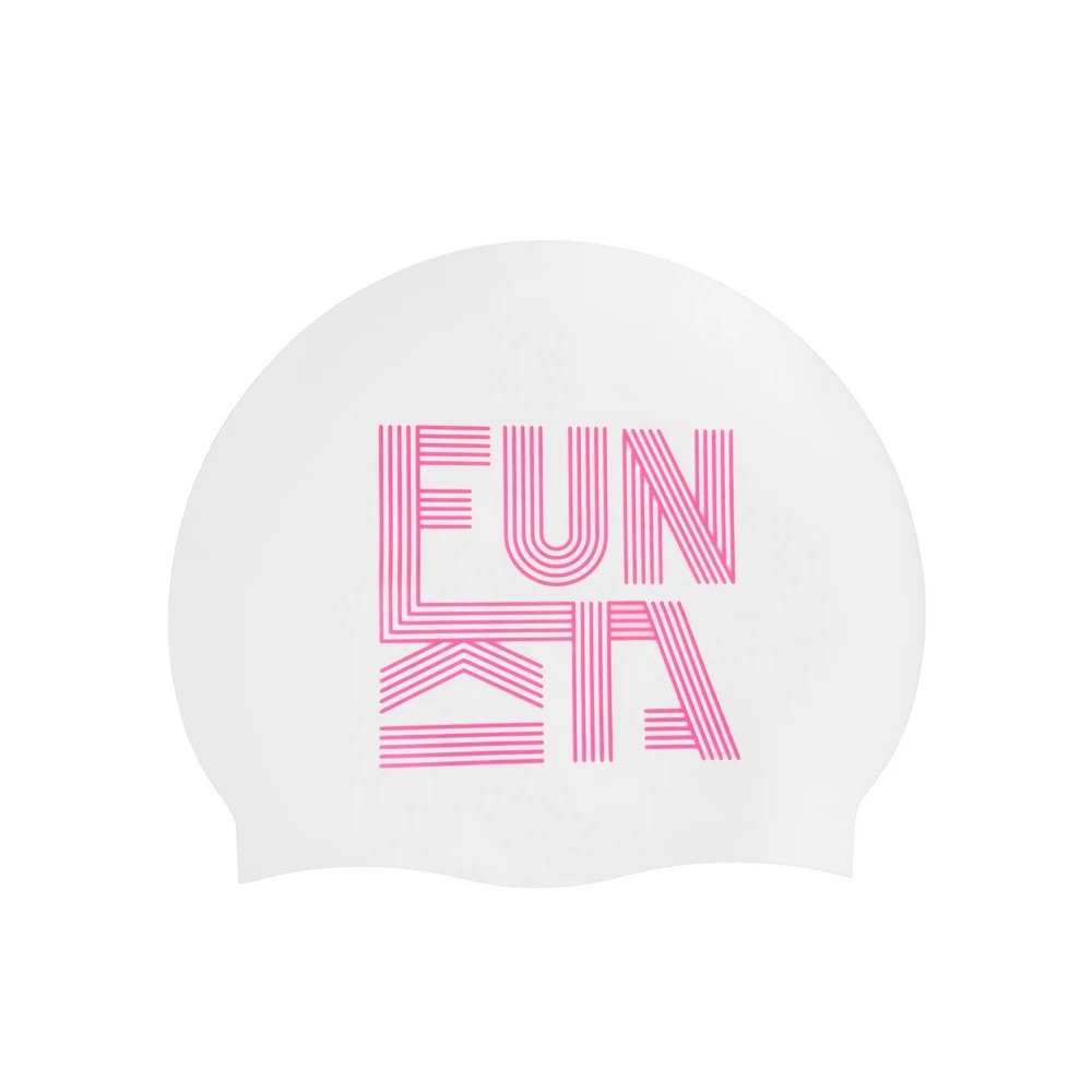 

Cиликоновая шапочка для плавания Funkita Lined Up
