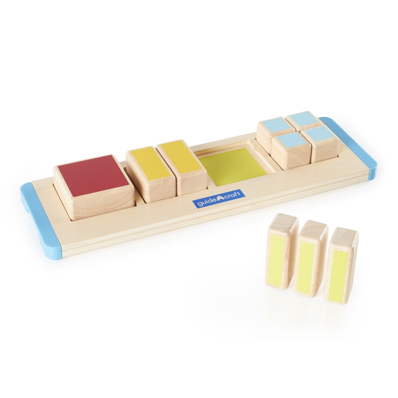 

Пазл Guidecraft Manipulatives Дробные части квадрата G6748