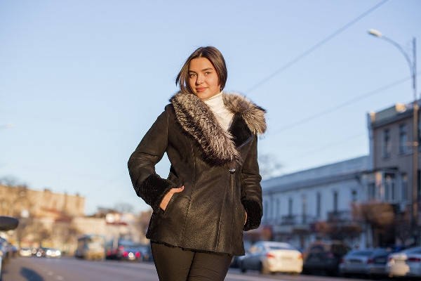 

Дубленка TORNADO FUR на пуговице  Черная, Дубленка TORNADO FUR на пуговице XL Черная