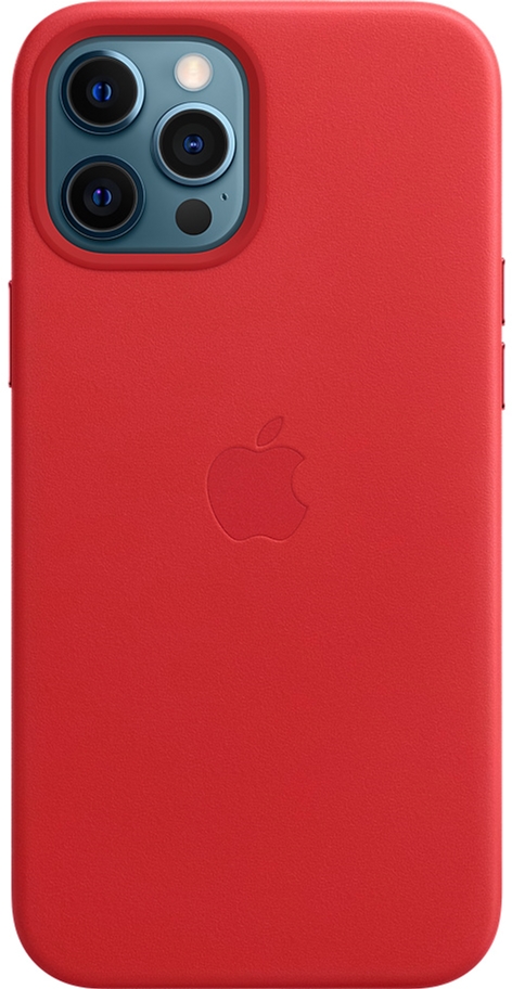 

Панель Apple MagSafe Leather Case для Apple iPhone 12 Pro Max Red (MHKJ3ZE/A)