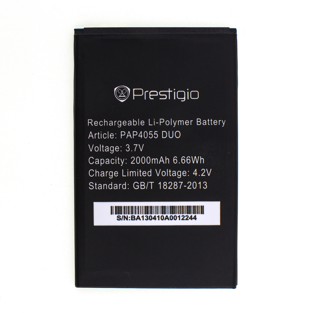 Аккумулятор Prestigio PAP4055 [Original PRC] 12 мес. гарантии 2500 mAh –  фото, отзывы, характеристики в интернет-магазине ROZETKA от продавца: M  Energy | Купить в Украине: Киеве, Харькове, Днепре, Одессе, Запорожье,  Львове