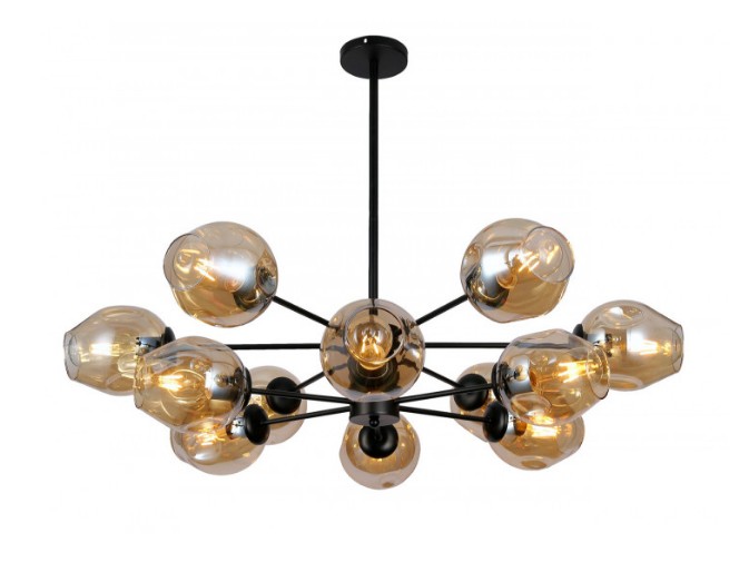 

Люстра Лофт Levistella 7526035-12 Bk+Br