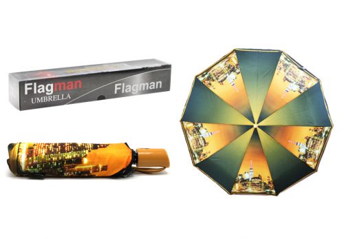 

Зонтик складной, "Flagman. Нью-Йорк"