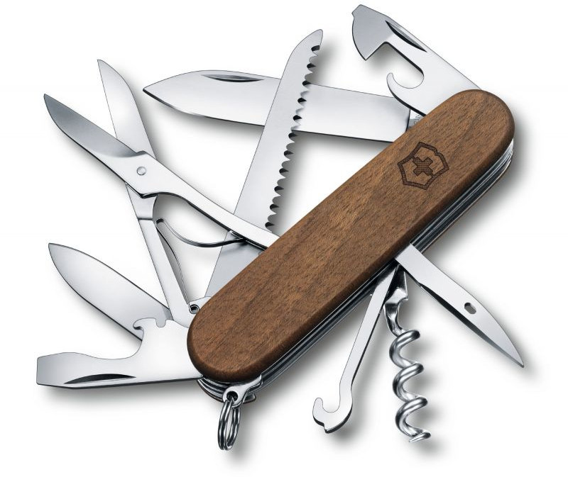 

Складной нож Victorinox HUNTSMAN WOOD 1.3711.63B1
