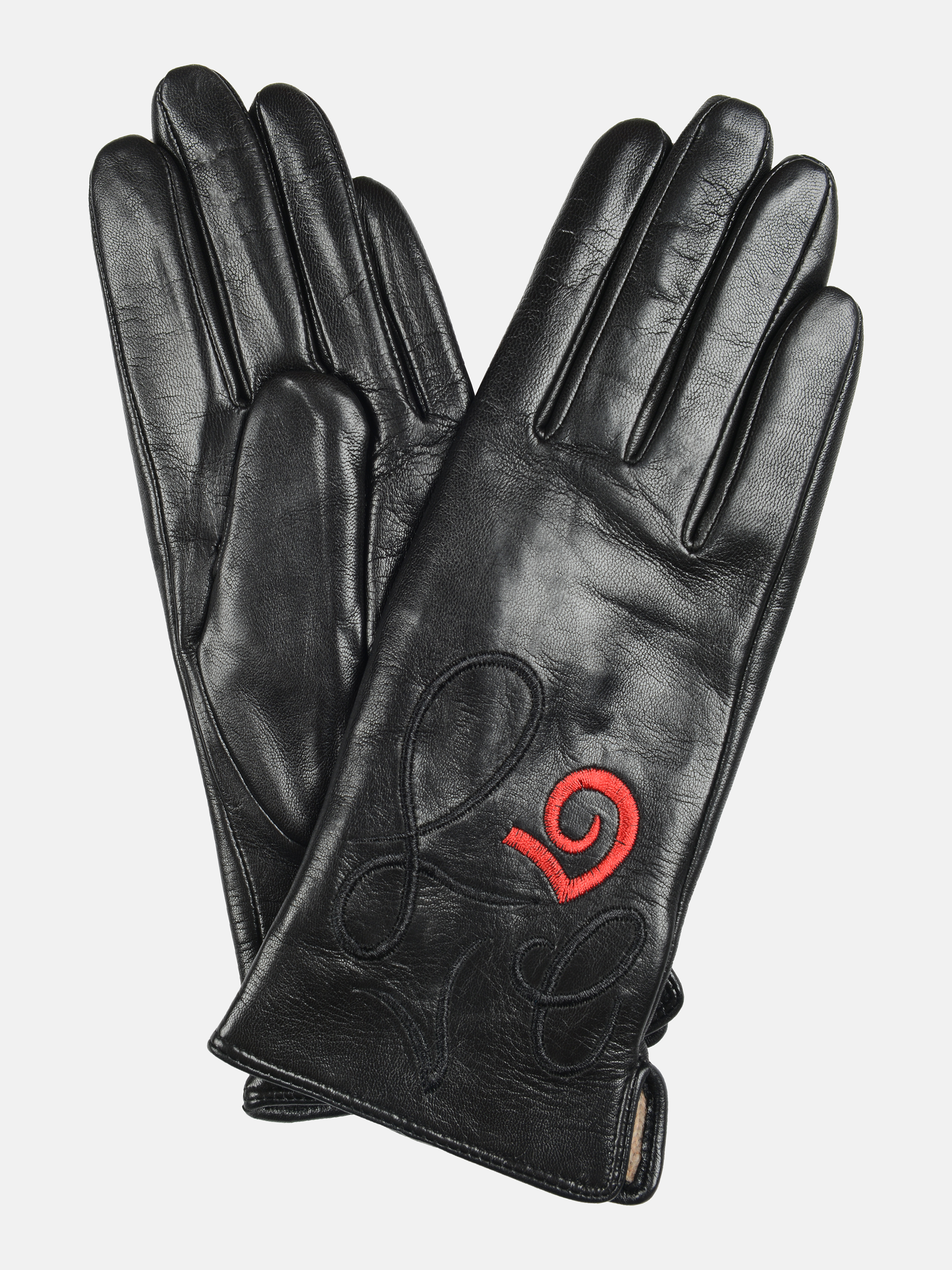 

Женские кожаные перчатки Sergio Torri 555 6.5 Черные